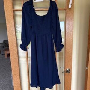 Navy Blue Dress